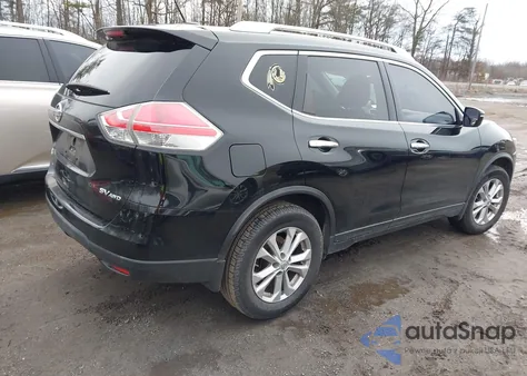 2015 Nissan Rogue Sv из США, поврежденный, VIN KNMAT2MV6FP556617